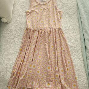 Dot Dot Smile Pink and Yellow Daisy Dress